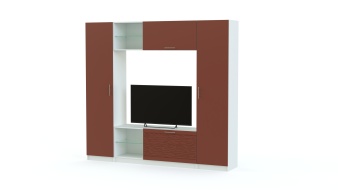 Стенка-горка Вельвет 2 Глянец BMS по индивидуальному размеру