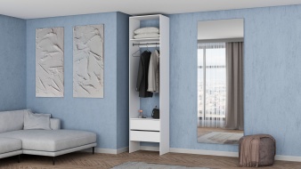 Стеллаж для одежды Мирта 31 BMS по индивидуальному размеру