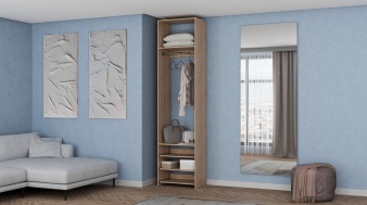 Стеллаж для одежды Мирта 78 BMS по индивидуальному размеру