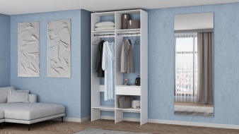 Стеллаж для одежды Мирта 42 BMS по индивидуальному размеру