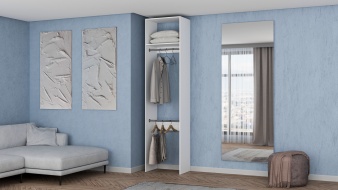 Стеллаж для одежды Мирта 30 BMS