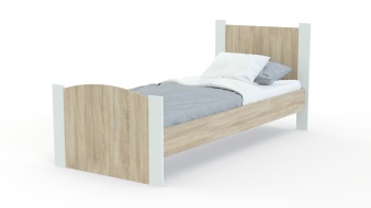 Кровать детская Олли 900 BMS с изголовьем
