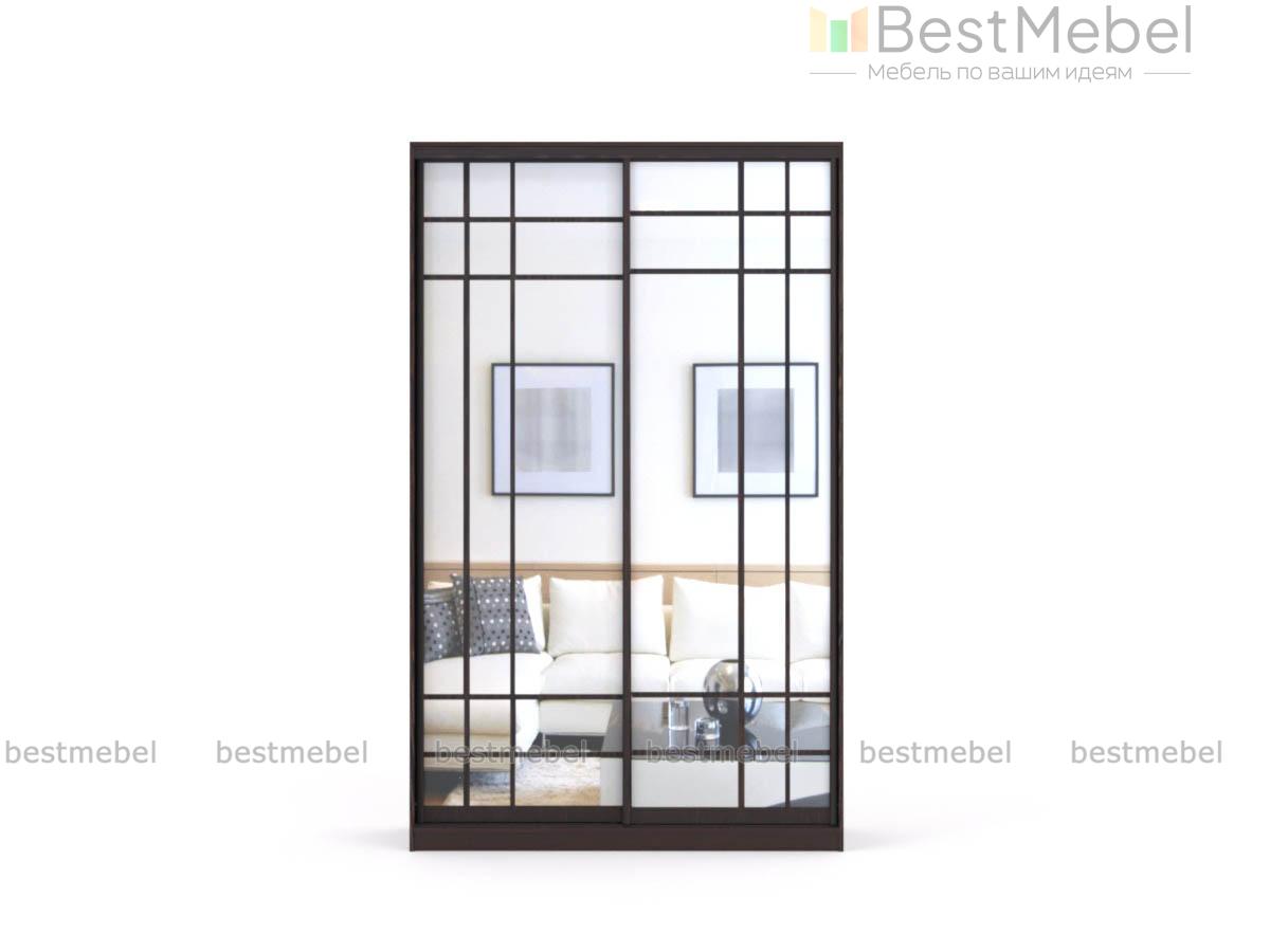 Шкаф-купе Мастер 2 зеркало BMS - Фото