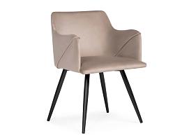 Стул на металлокаркасе Эджелл бежевого цвета