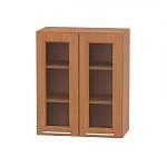 Шкаф верхний витрина двухдверная Ирен BMS - Фото 10