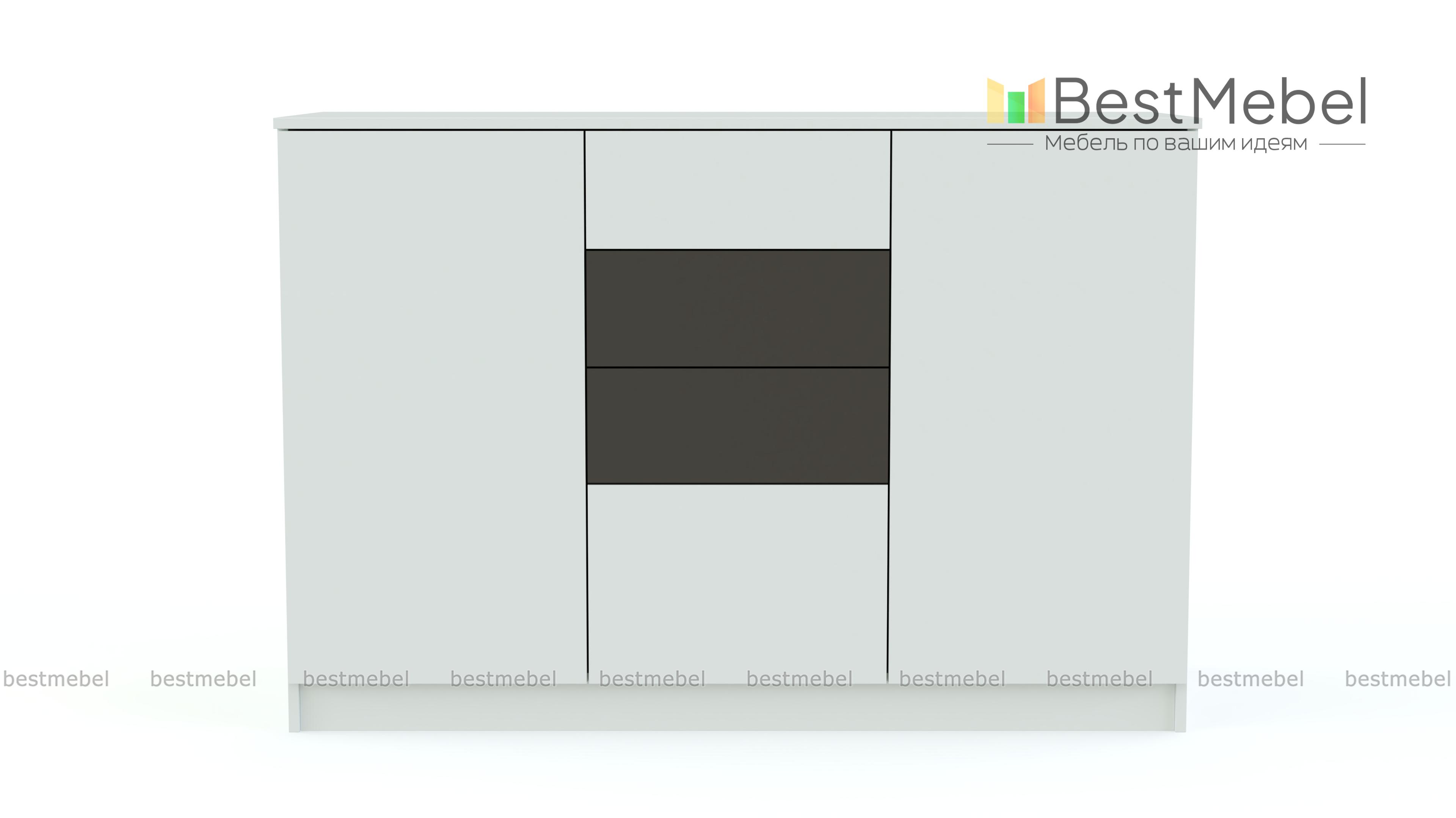 Комод Шайн 17 глянцевый BMS - Фото