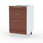 Тумба напольная 3 ящика  Греция BMS - Фото 6