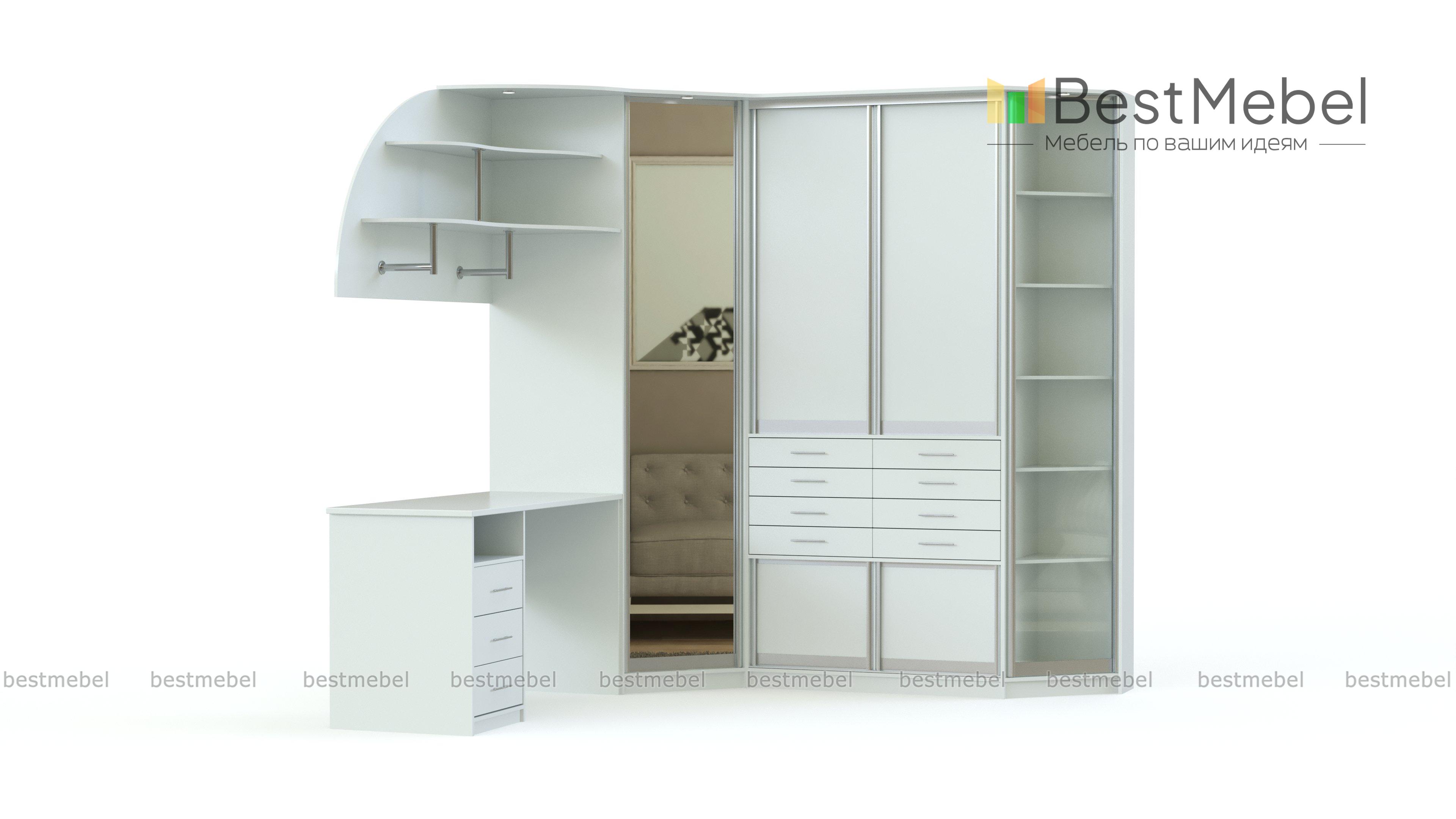 Шкаф угловой 215 BMS - Фото