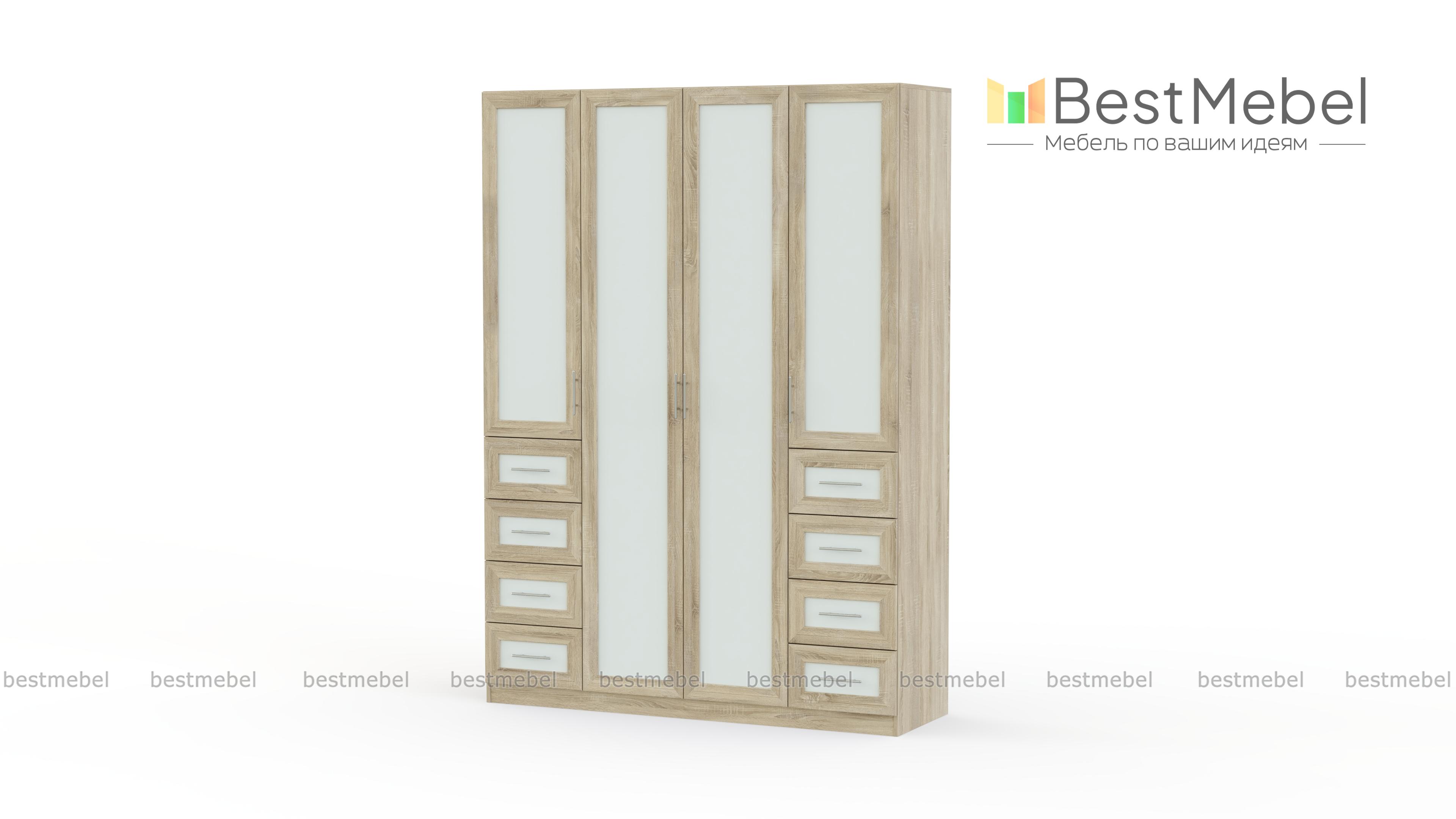 Распашной шкаф Крона 20 BMS - Фото