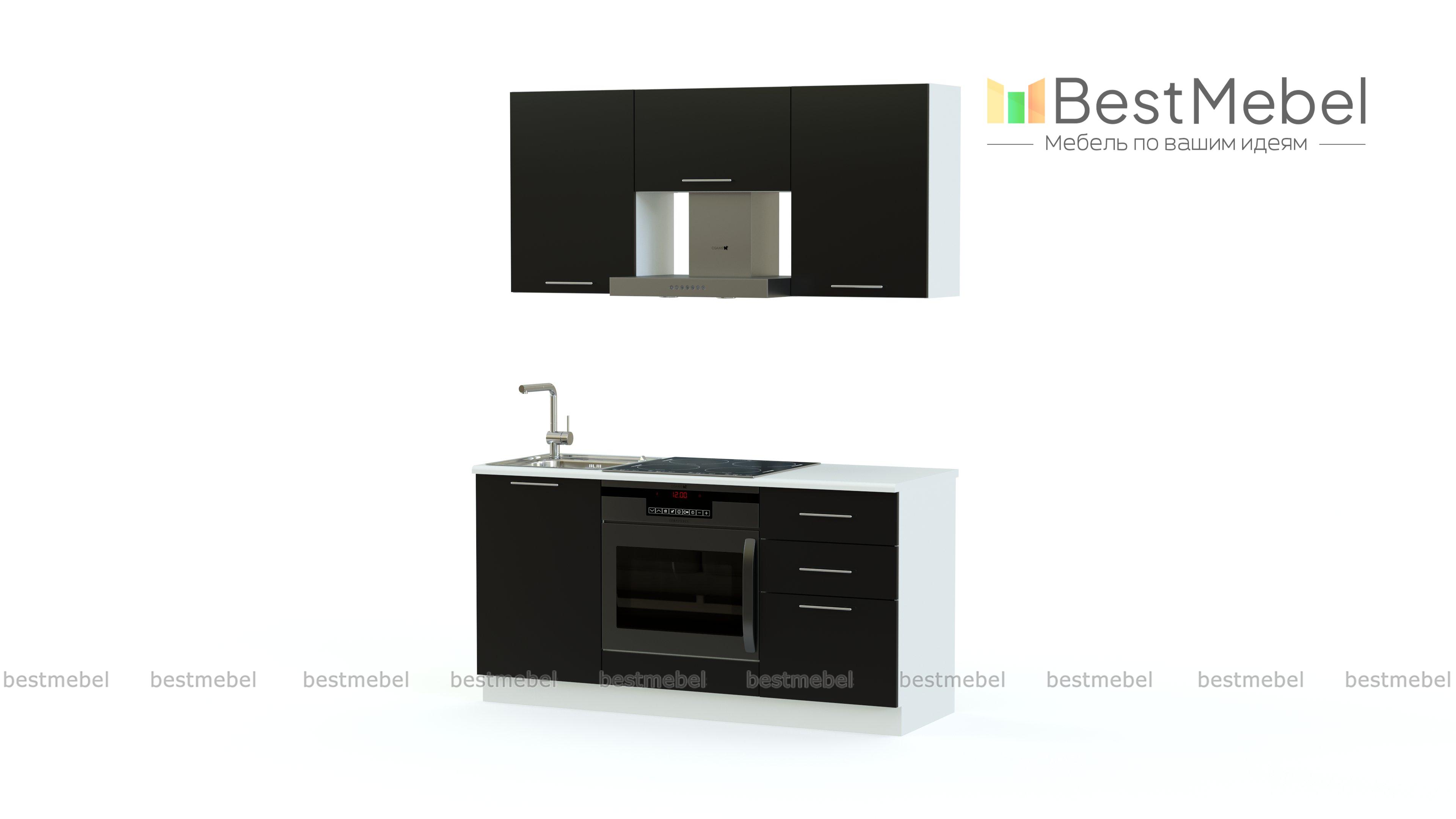 Кухня Лофт 1500 BMS - Фото