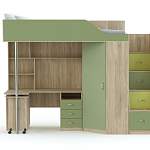 Детская кровать чердак Мерабель 1 BMS - Фото 2