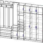 Схема сборки Прихожая Любава 3 BMS