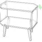 Схема сборки Журнальный стол Лист 17 BMS