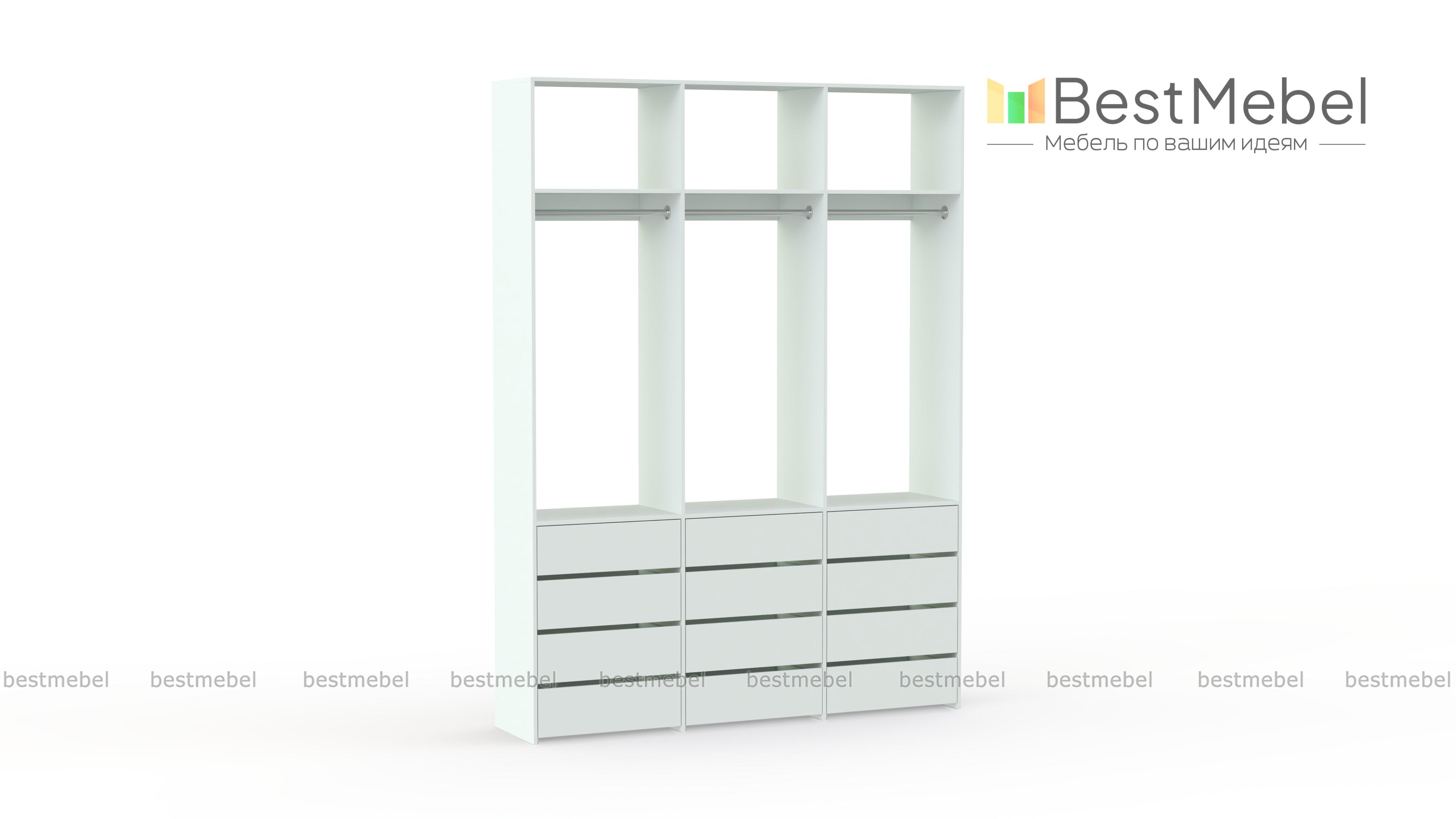 Стеллаж для одежды Мирта 47 BMS - Фото