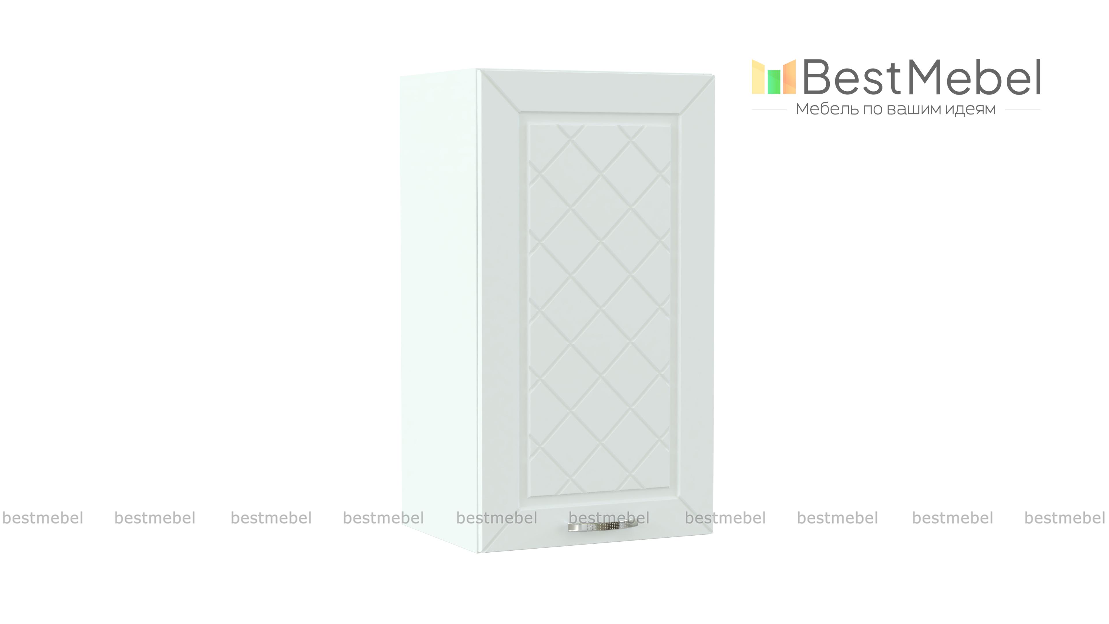 Шкаф верхний 1 дверь Агава BMS - Фото