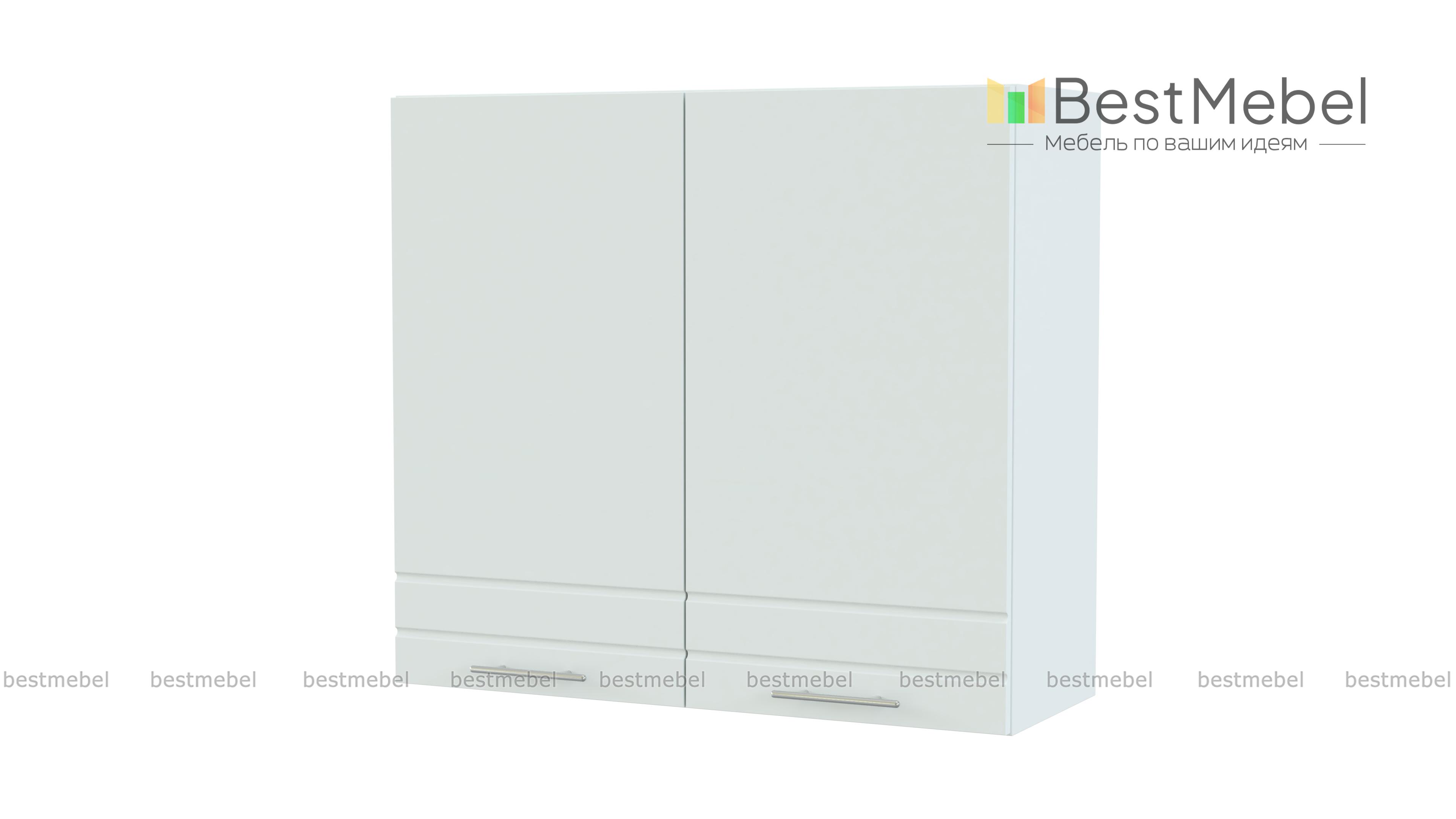 Шкаф Олимпия  навесной 2-х дверный BMS - Фото