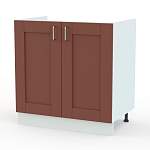 Шкаф нижний под мойку с 2-мя дверцами Лофт BMS - Фото 7