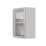 Шкаф верхний угловой стекло  Гренада BMS - Фото 3