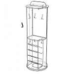 Схема сборки Прихожая поворотная П01 BMS