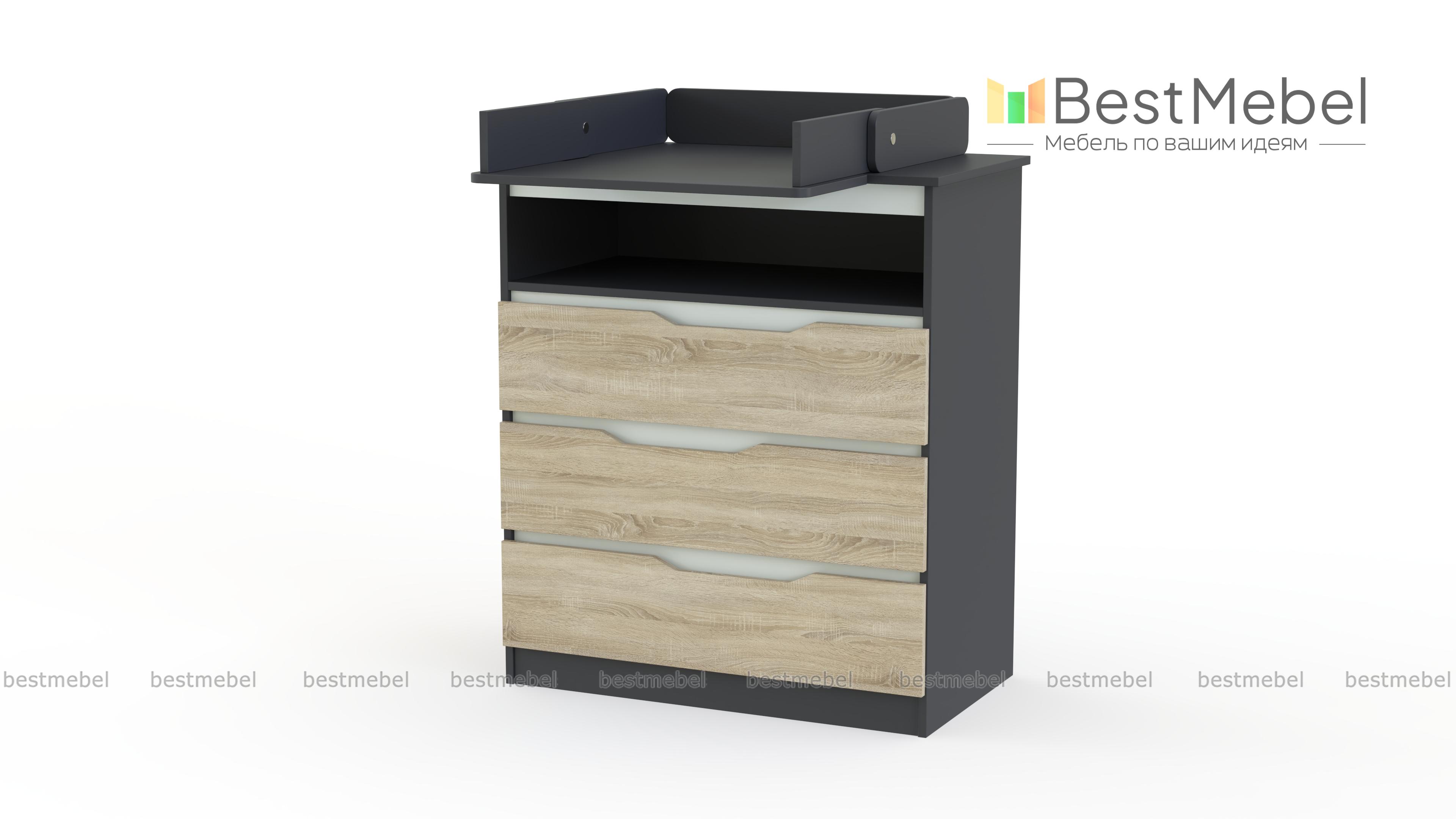 Пеленальный комод Фрайс 5 BMS - Фото