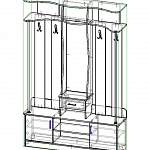 Схема сборки Прихожая Алена 7 BMS