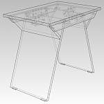 Схема сборки Стол журнальный Nanos BMS