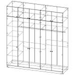Схема сборки Шкаф распашной Бонн 11 BMS