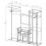 Схема сборки Прихожая Нерон BMS