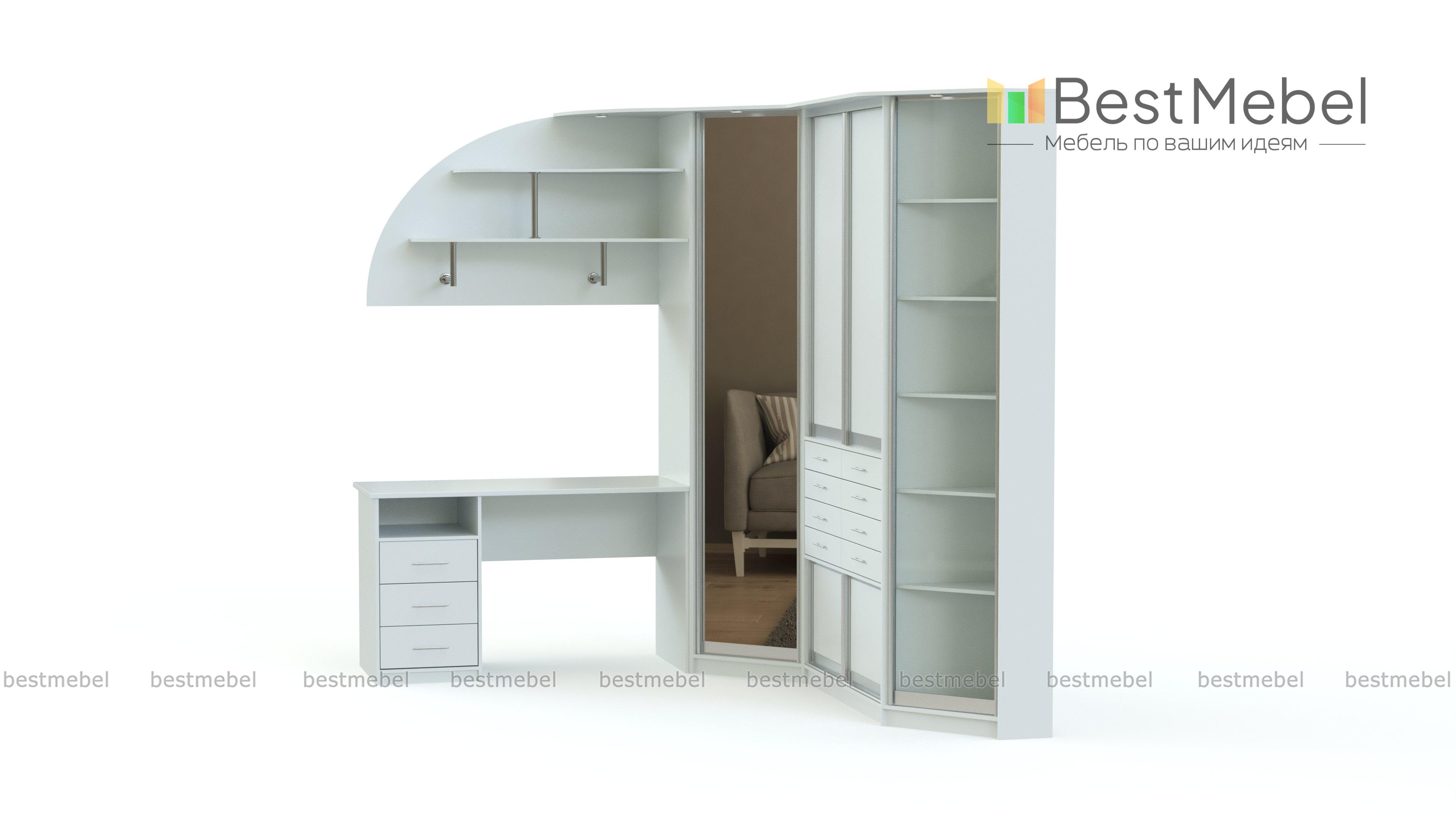 Шкаф угловой 215 BMS - Фото