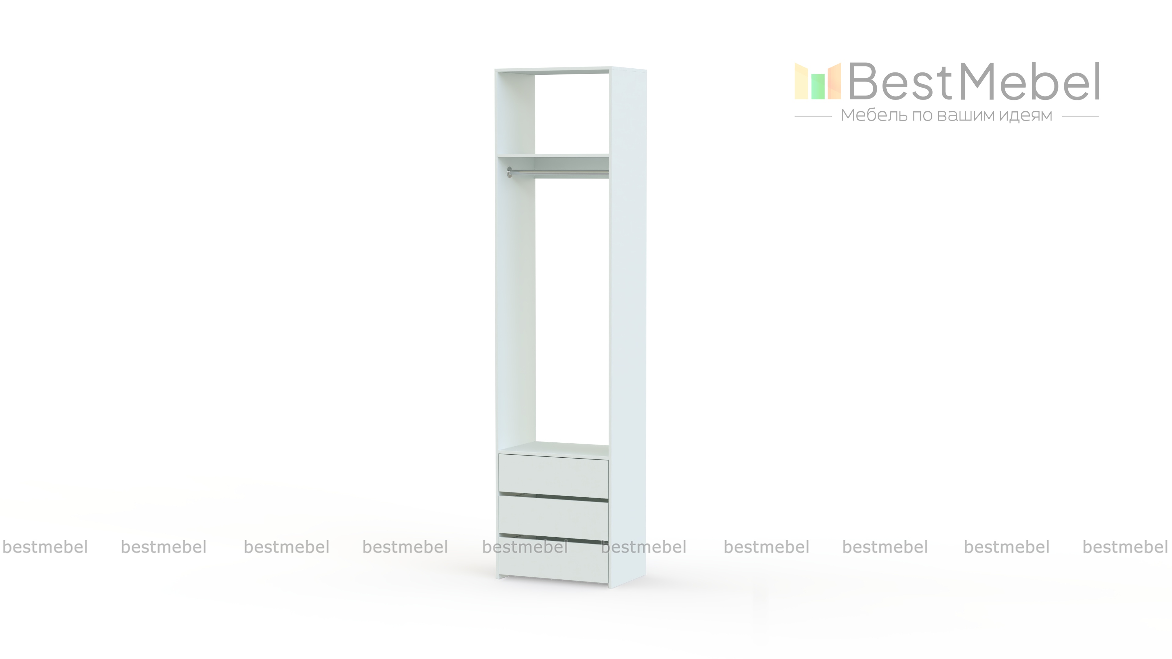 Стеллаж для одежды Мирта 33 BMS