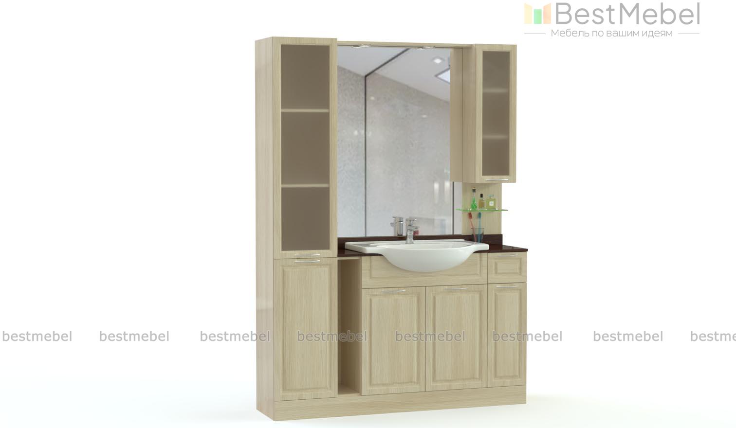 Комплект для ванной комнаты Агава 3 BMS - Фото