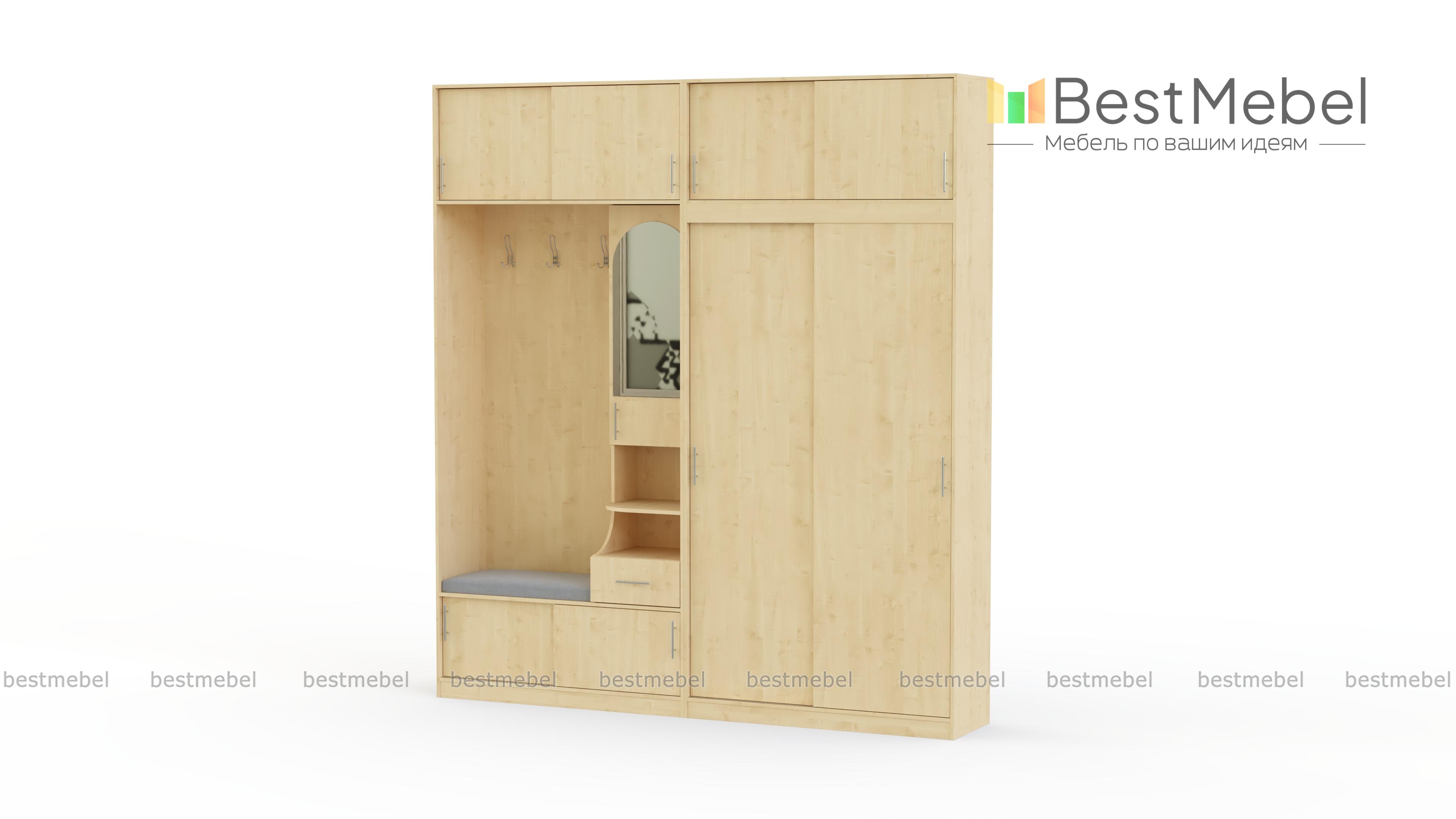 Прихожая-купе Теко-3а BMS - Фото