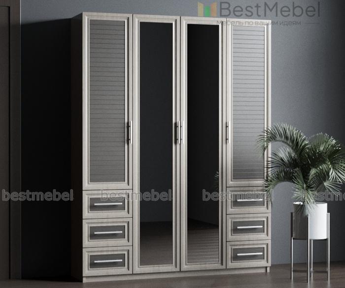 Распашной шкаф Крона 21 BMS - Фото