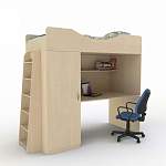 Детская кровать-чердак Миф 9.1 BMS - Фото 1