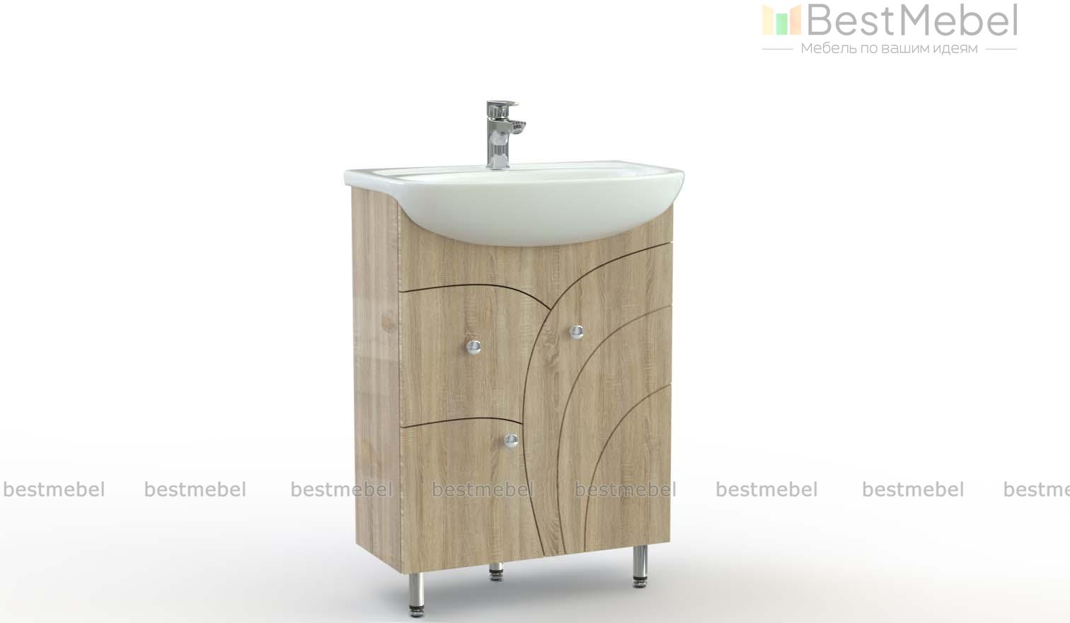 Тумба для ванной комнаты Ньют 3 BMS - Фото