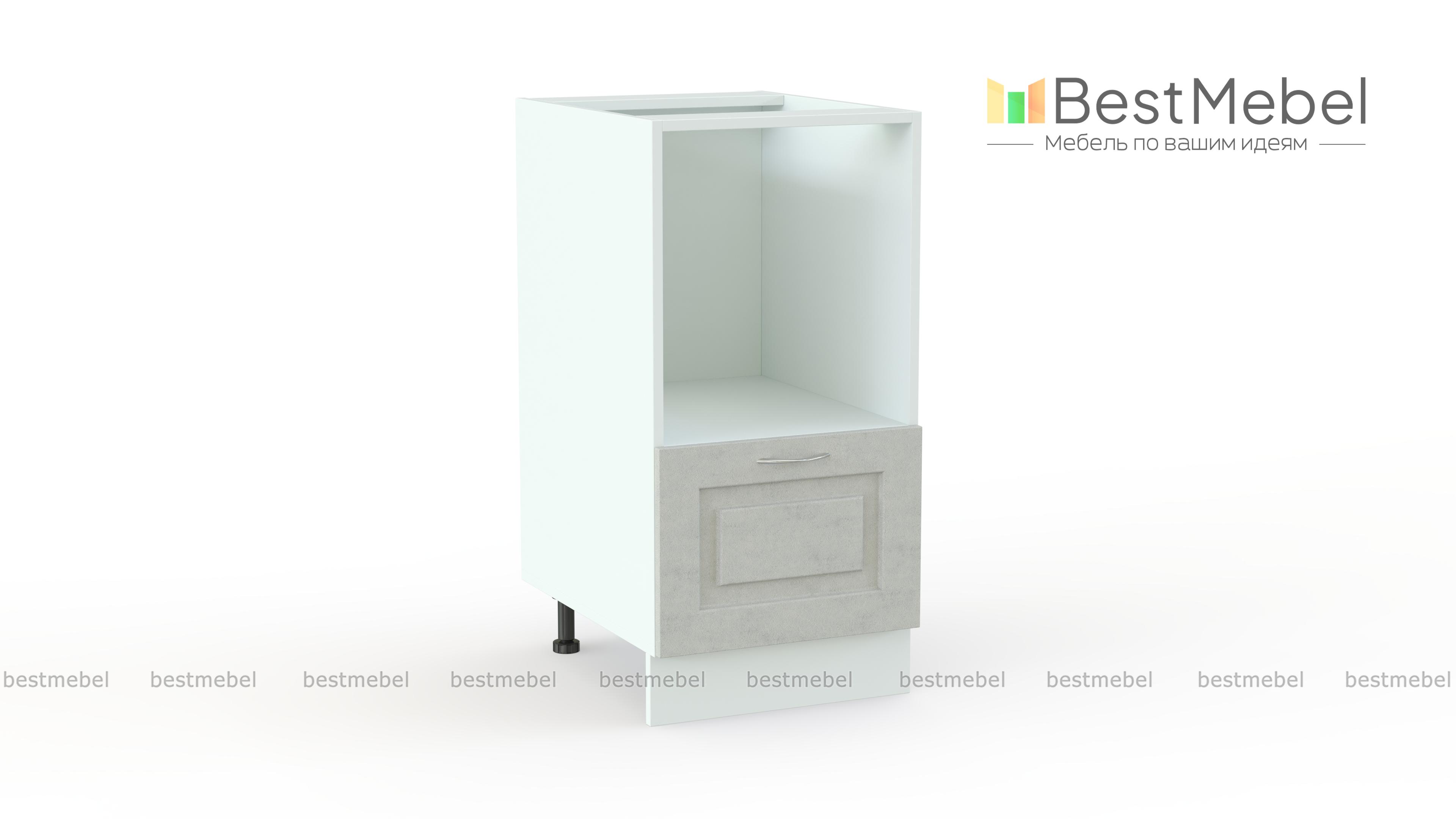 Шкаф нижний Гарда с нишей под микроволновку  BMS - Фото