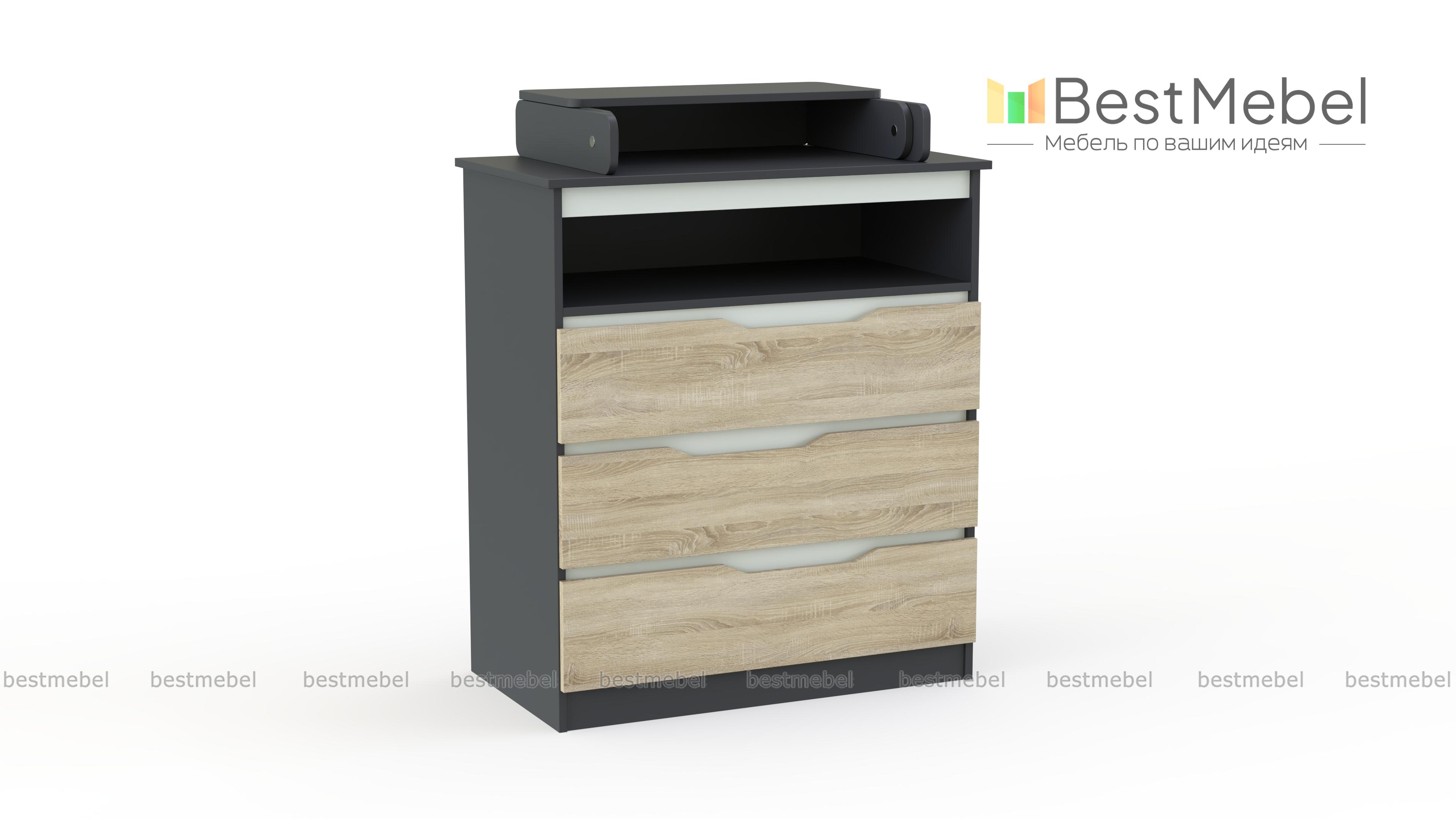 Пеленальный комод Фрайс 5 BMS - Фото