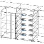 Схема сборки Комод Вельвет 10 BMS