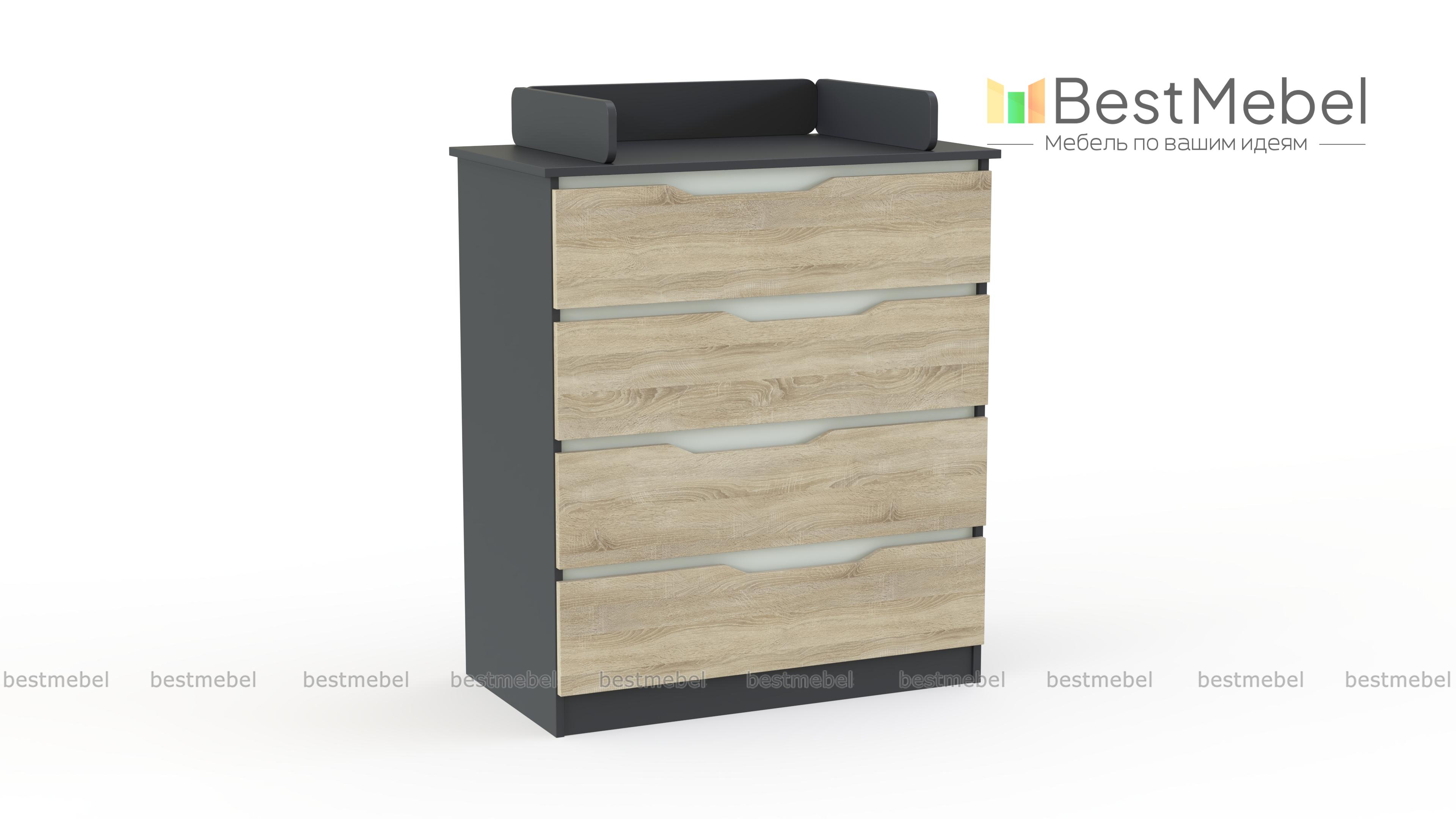 Пеленальный комод Фрайс 2 BMS - Фото