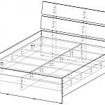 Схема сборки Кровать Неаполь BMS