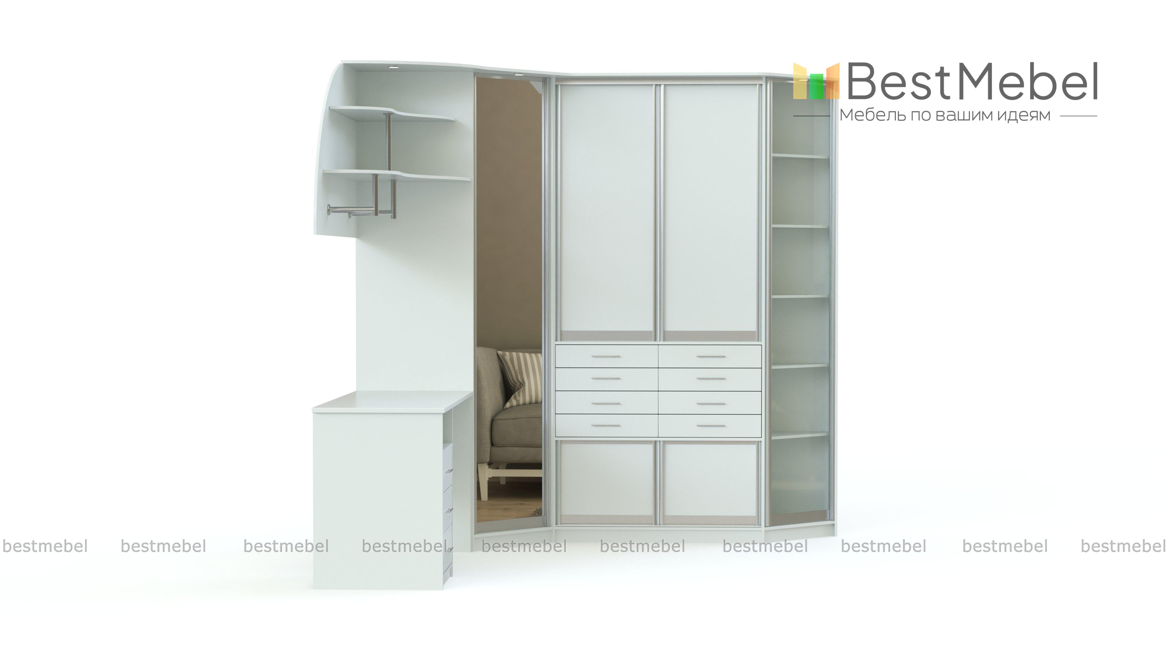 Шкаф угловой 215 BMS - Фото