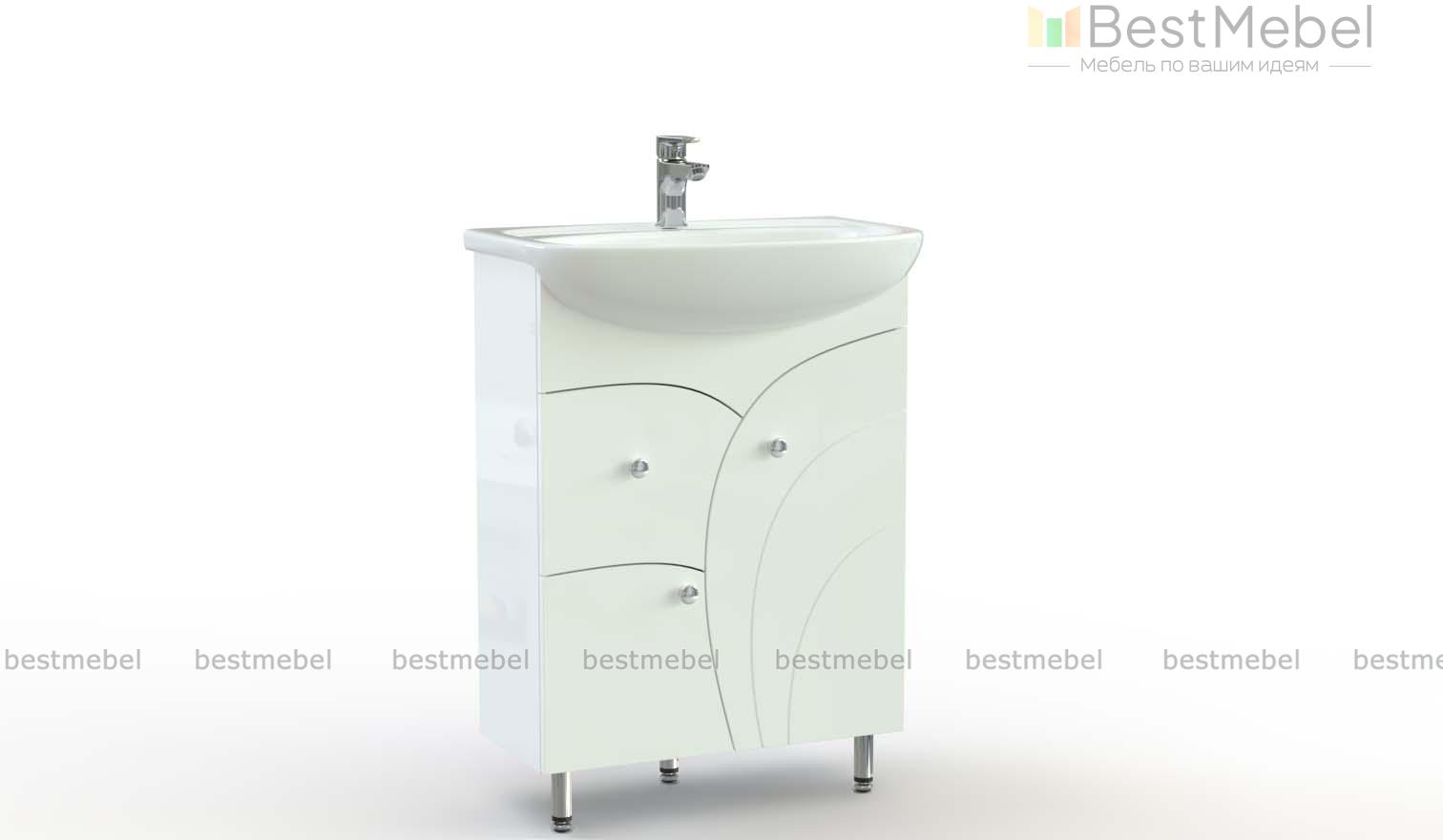 Тумба для ванной комнаты Ньют 3 BMS - Фото