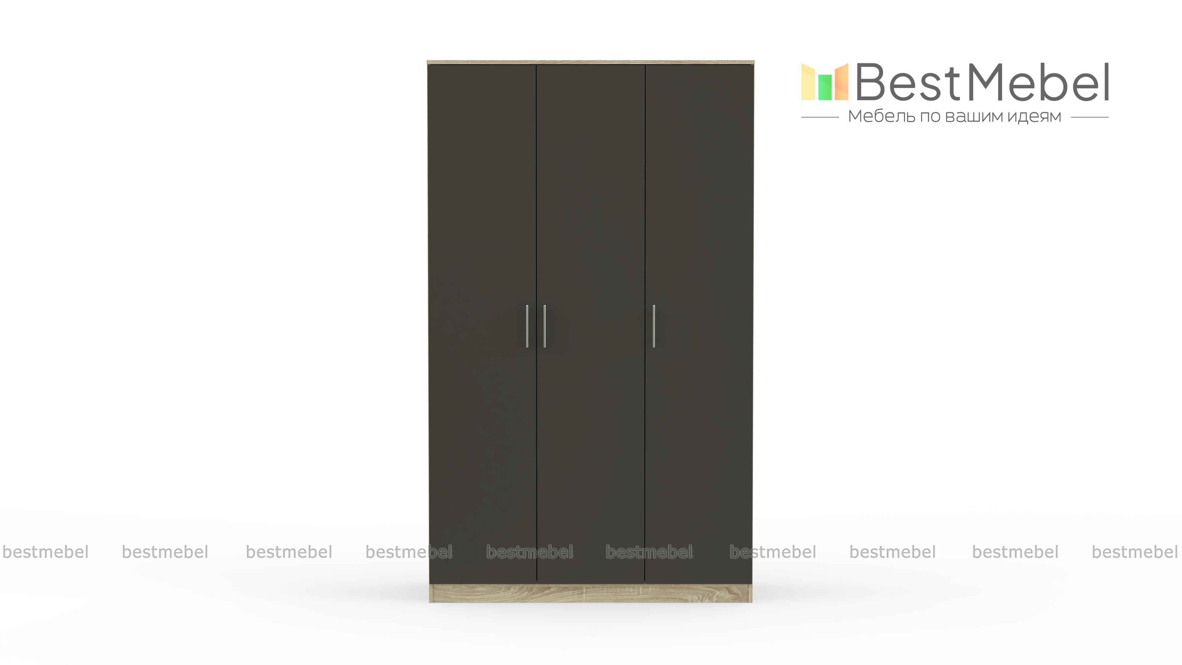 Шкаф распашной Глянец 1 BMS - Фото