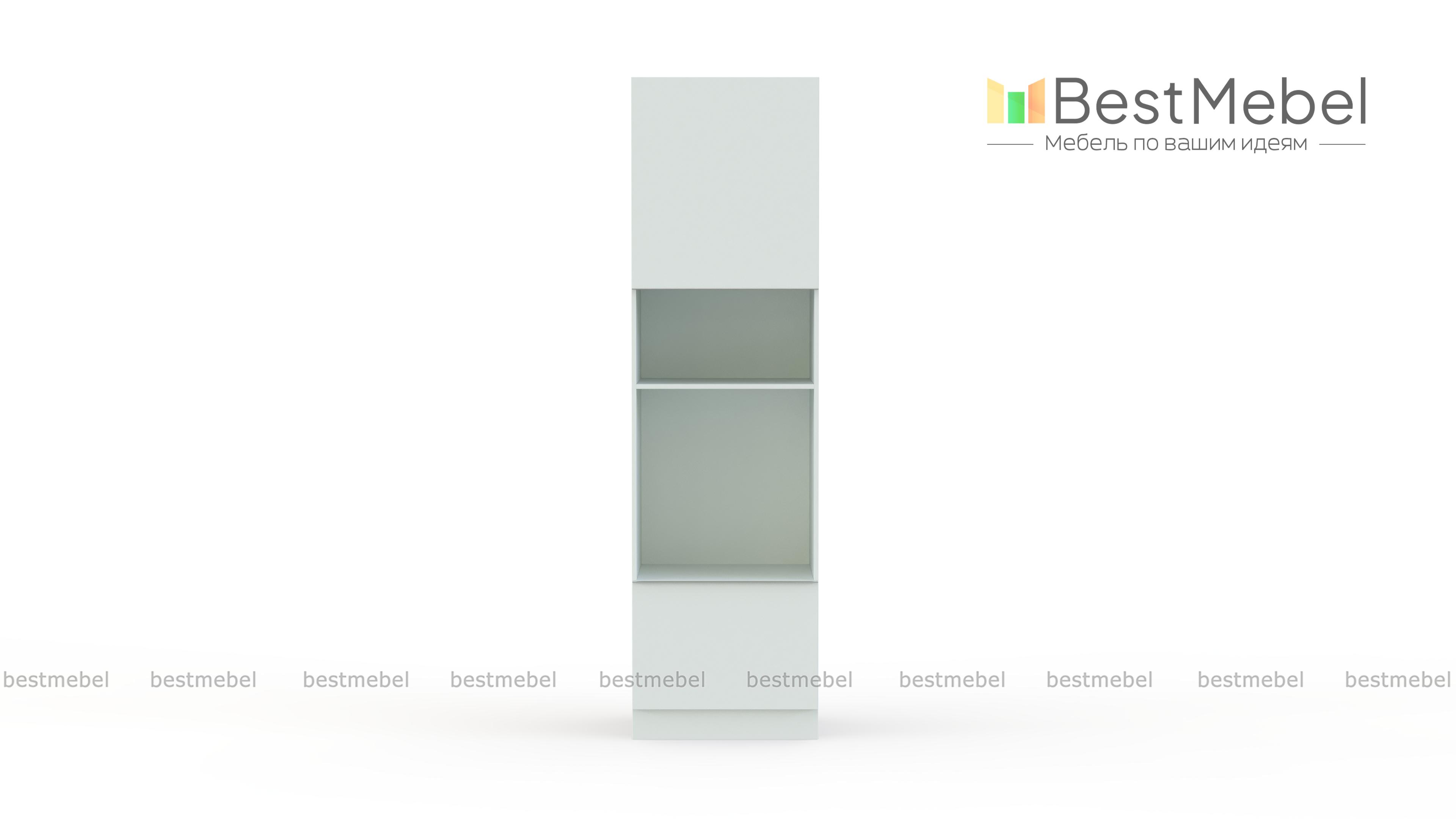 Шкаф пенал под технику с 2-мя дверцами Фьюжн BMS - Фото