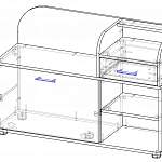 Схема сборки Обувница Капа 12 BMS
