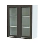 Шкаф верхний витрина двухдверная Ирен BMS - Фото 7