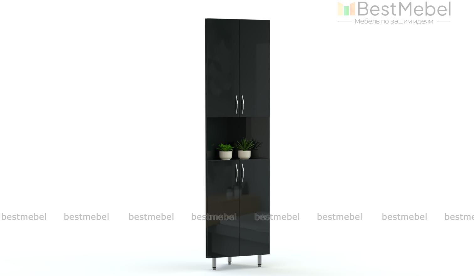 Шкаф-пенал в ванную Сена 4 BMS - Фото