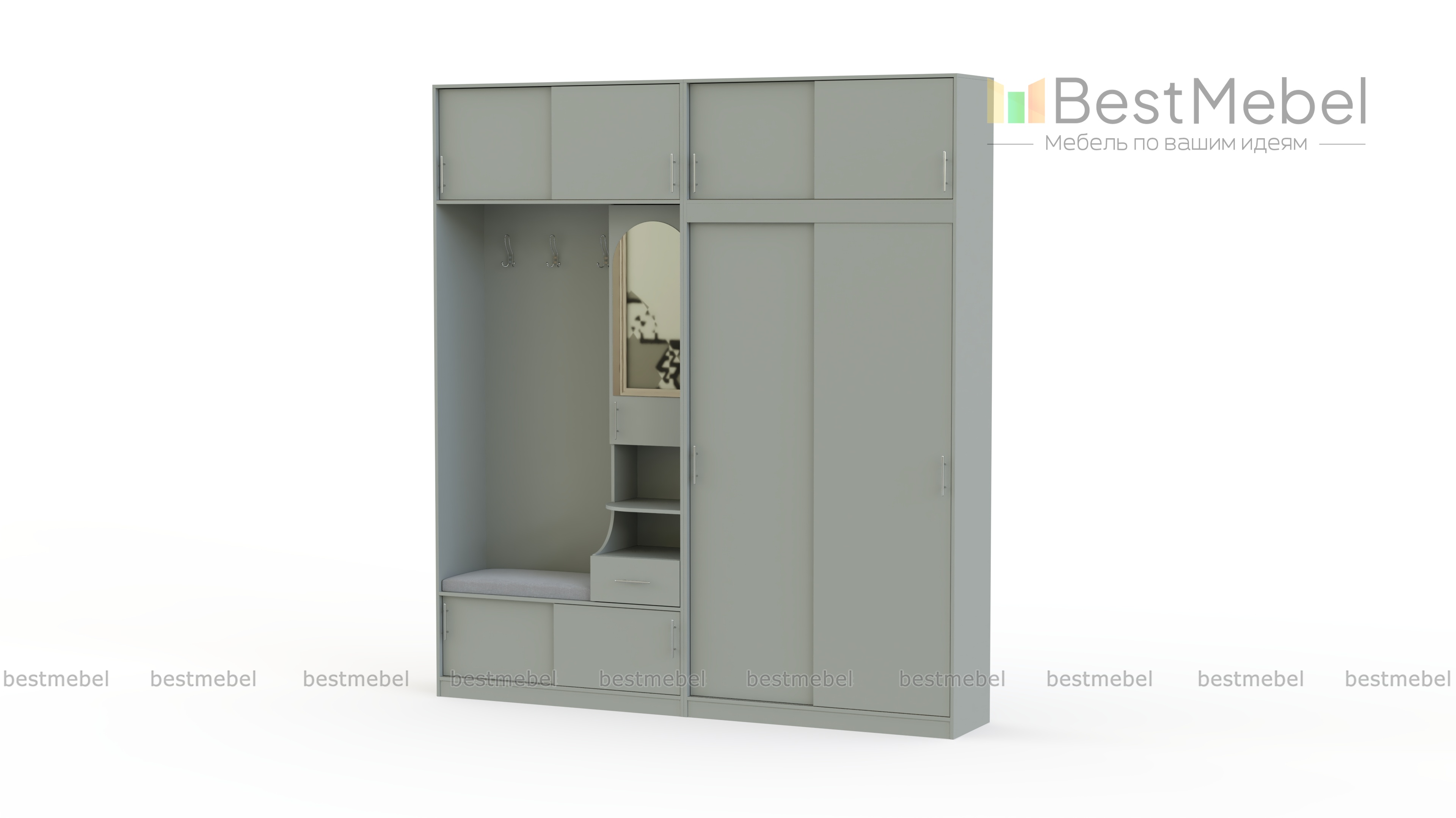 Прихожая-купе Теко-3а BMS