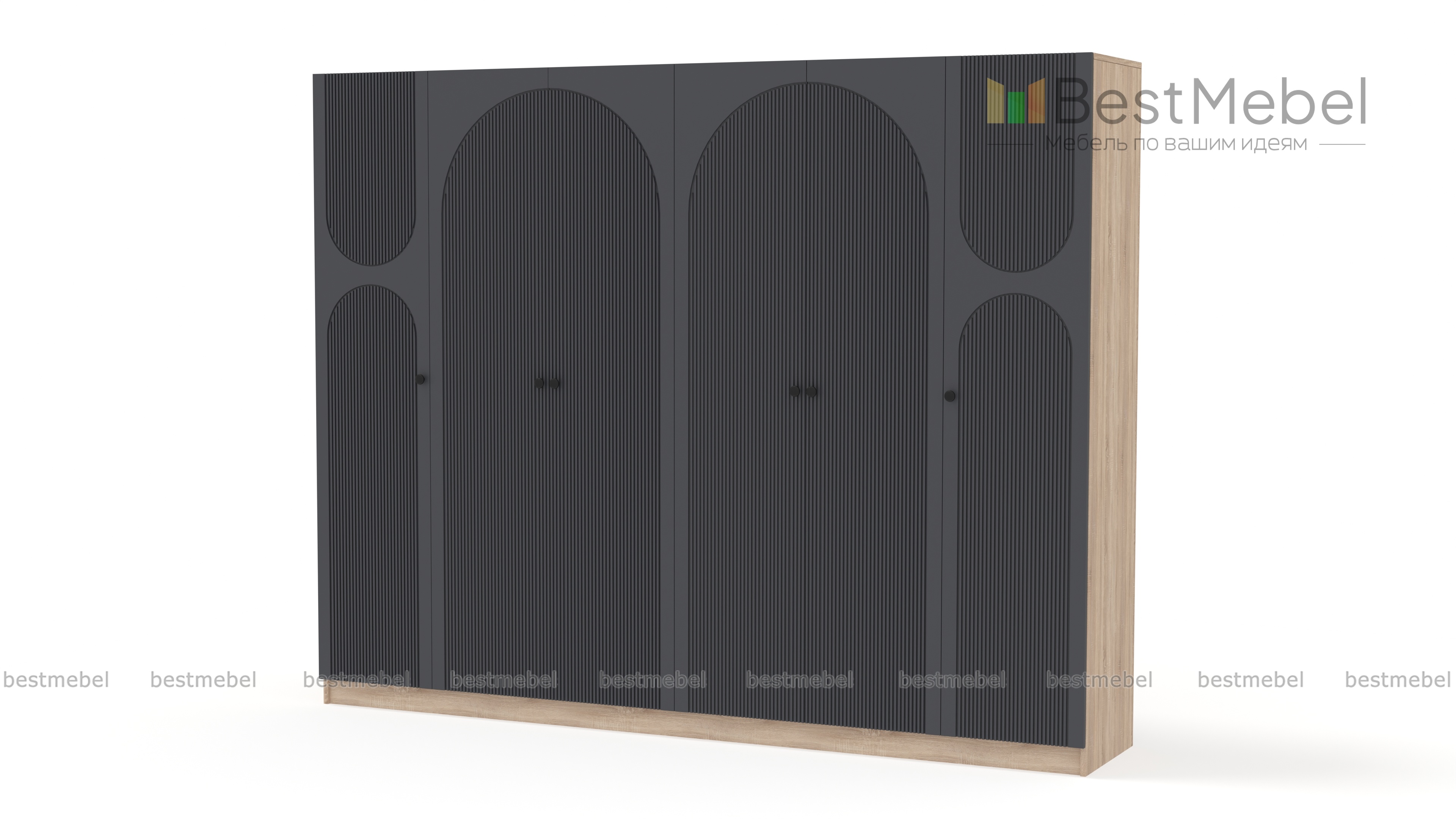 Шкаф распашной Вивьен 17 BMS