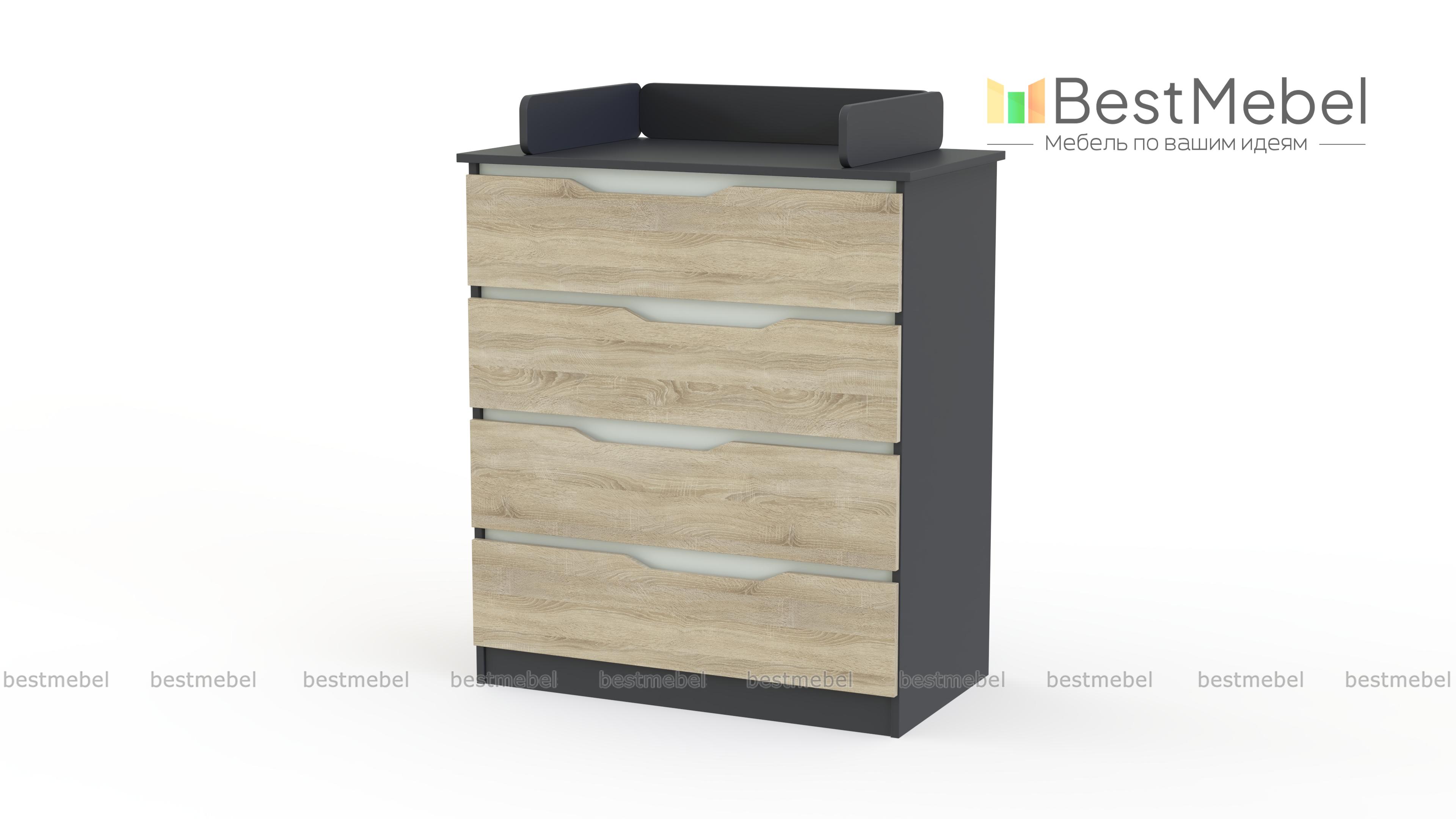 Пеленальный комод Фрайс 2 BMS - Фото